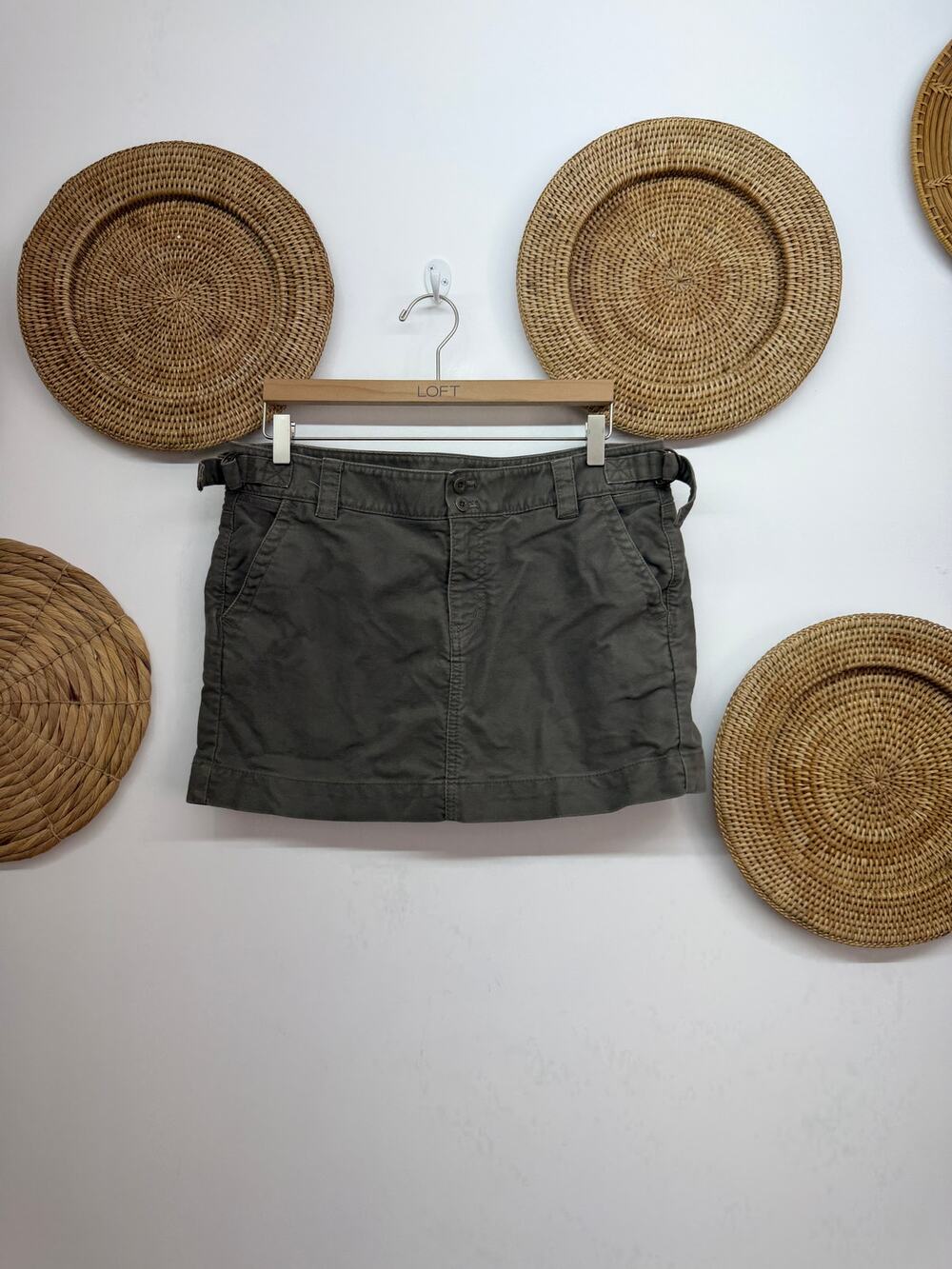 Vintage Y2K 2000s GAP Low Rise Mini Skirt 12